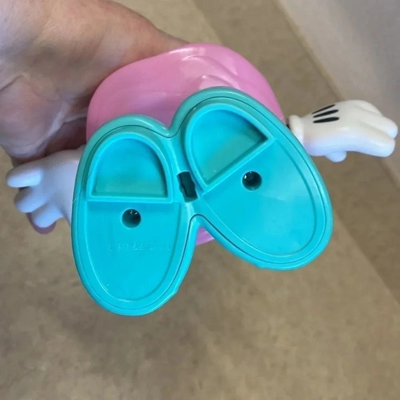 Disney Minnie Mouse 10" Plastic Mattel Toy 2017 Movable Head & Arms - Picture 3 of 4